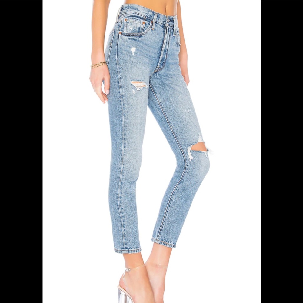 Sold! Levi’s 501 Icon Button Fly High Rise Premium Jean - Picture 3 of 8